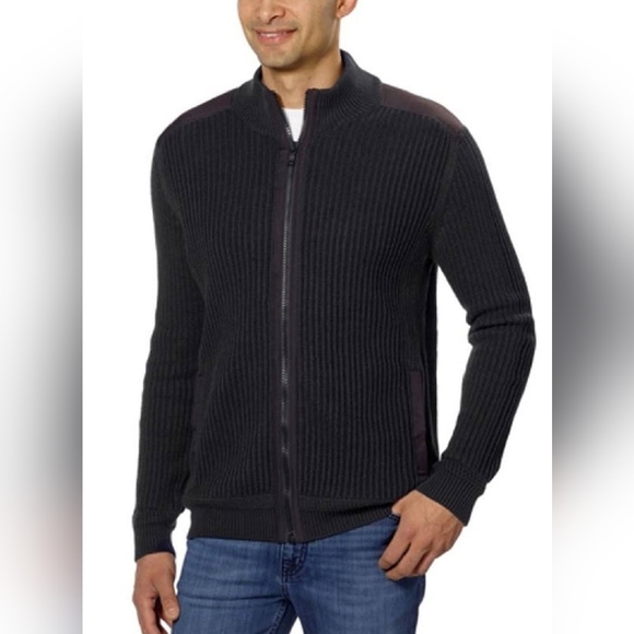 Knit Zip up Size Large